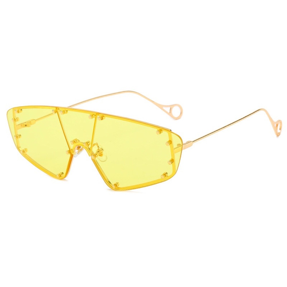 Yellow Shield Sunglasses